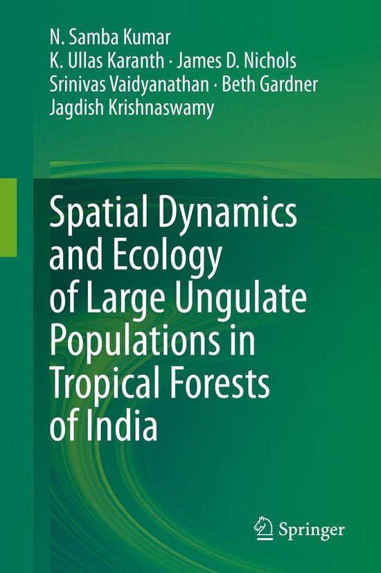 Foto: Spatial dynamics and ecology of large ungulate populations in tropical forests of india