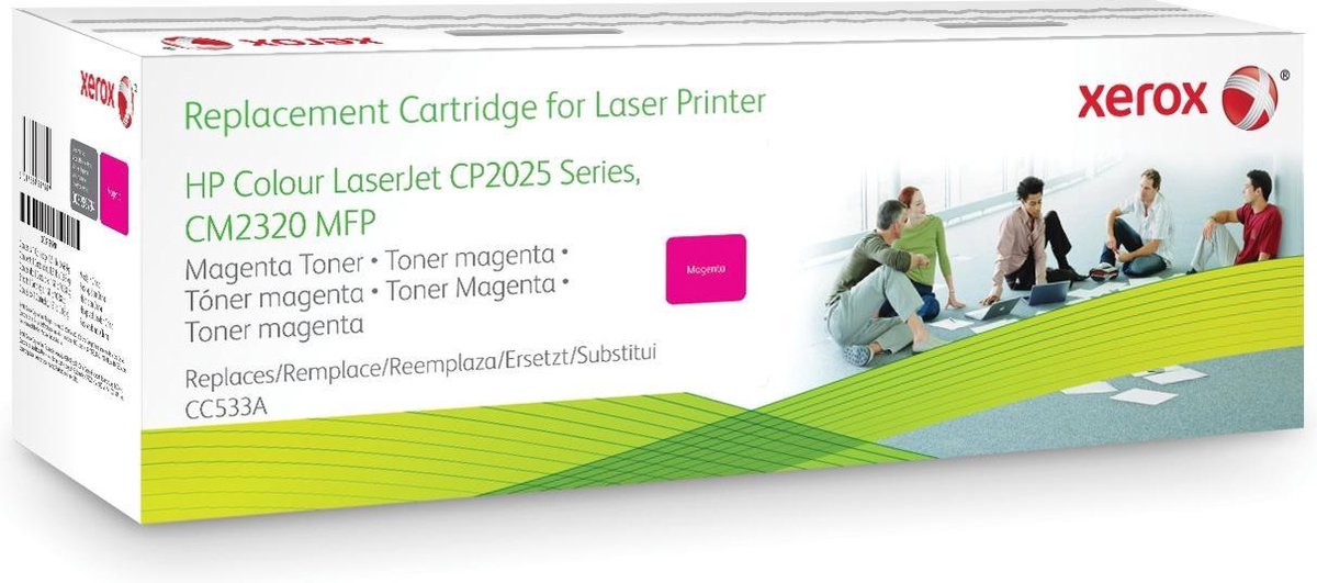 Xerox 003R99794 - Toner Cartridges / Rood alternatief voor HP CC533A