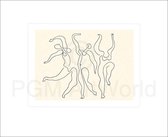 Kunstdruk Pablo Picasso - Trois danseuses, 1924 60x50cm