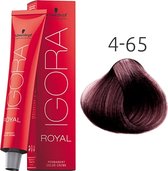 Schwarzkopf Igora Royal 4-65 Châtain Moyen Marron Doré 60ml