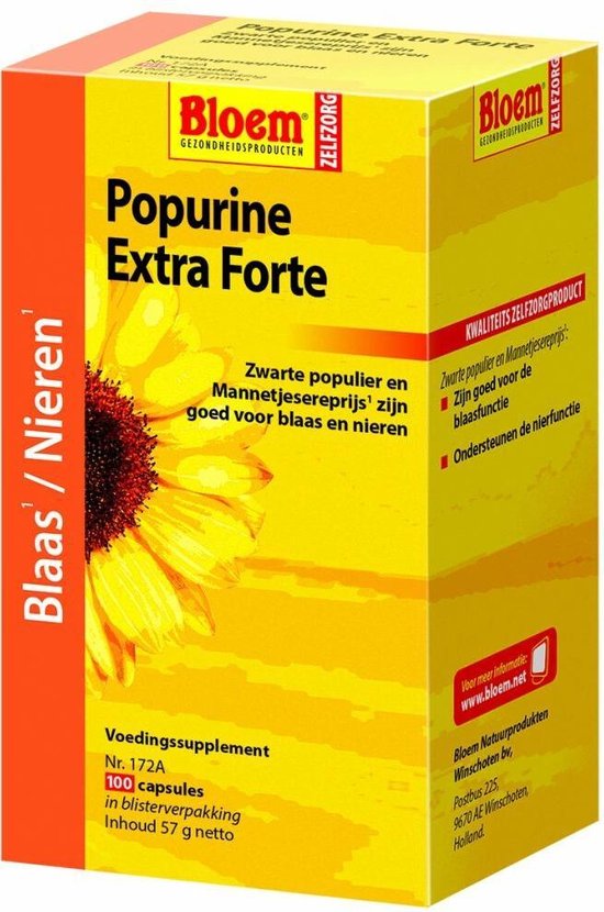 Bloem Popurine Extra Forte - 100 capsules