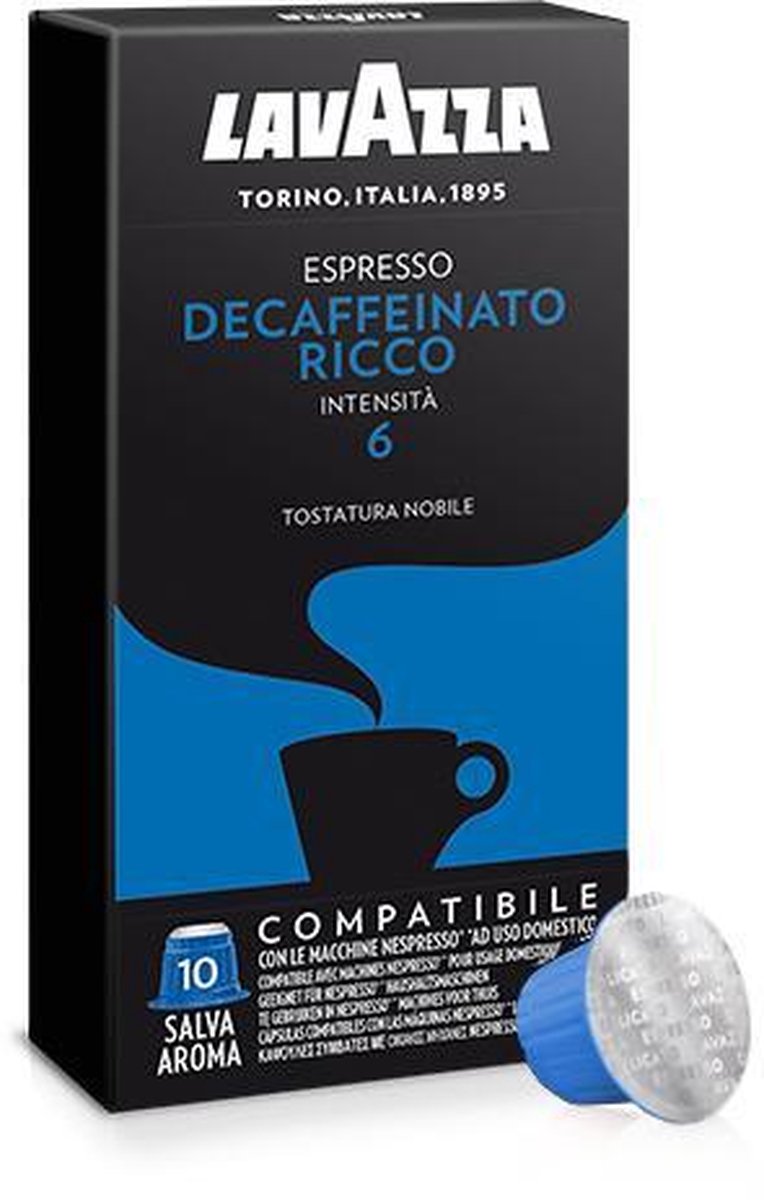 Capsules Lavazza Espresso DECA - 10 pièces | bol.com