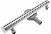 CLP Comfort Slim Douchegoot roestvrij staal 1500 mm