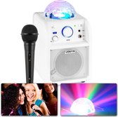 Karaoke Set met Microfoon en Echo Effect - Vonyx SBS50W - Bluetooth Speaker met Jelly Ball Licht - 50 Watt