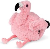 Noxxiez Handwarmer/knuffel - Knuffel Flamingo