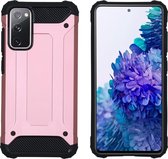 iMoshion Rugged Xtreme Backcover Samsung Galaxy S20 FE hoesje - Rosé Goud
