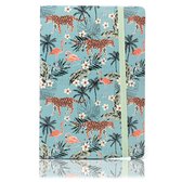 Cool A5 Notitieboek - Gelinieerd papier - Vintage Tropical