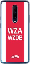 OnePlus 7 Pro Hoesje Transparant TPU Case - AFC Ajax - WZAWZDB #ffffff