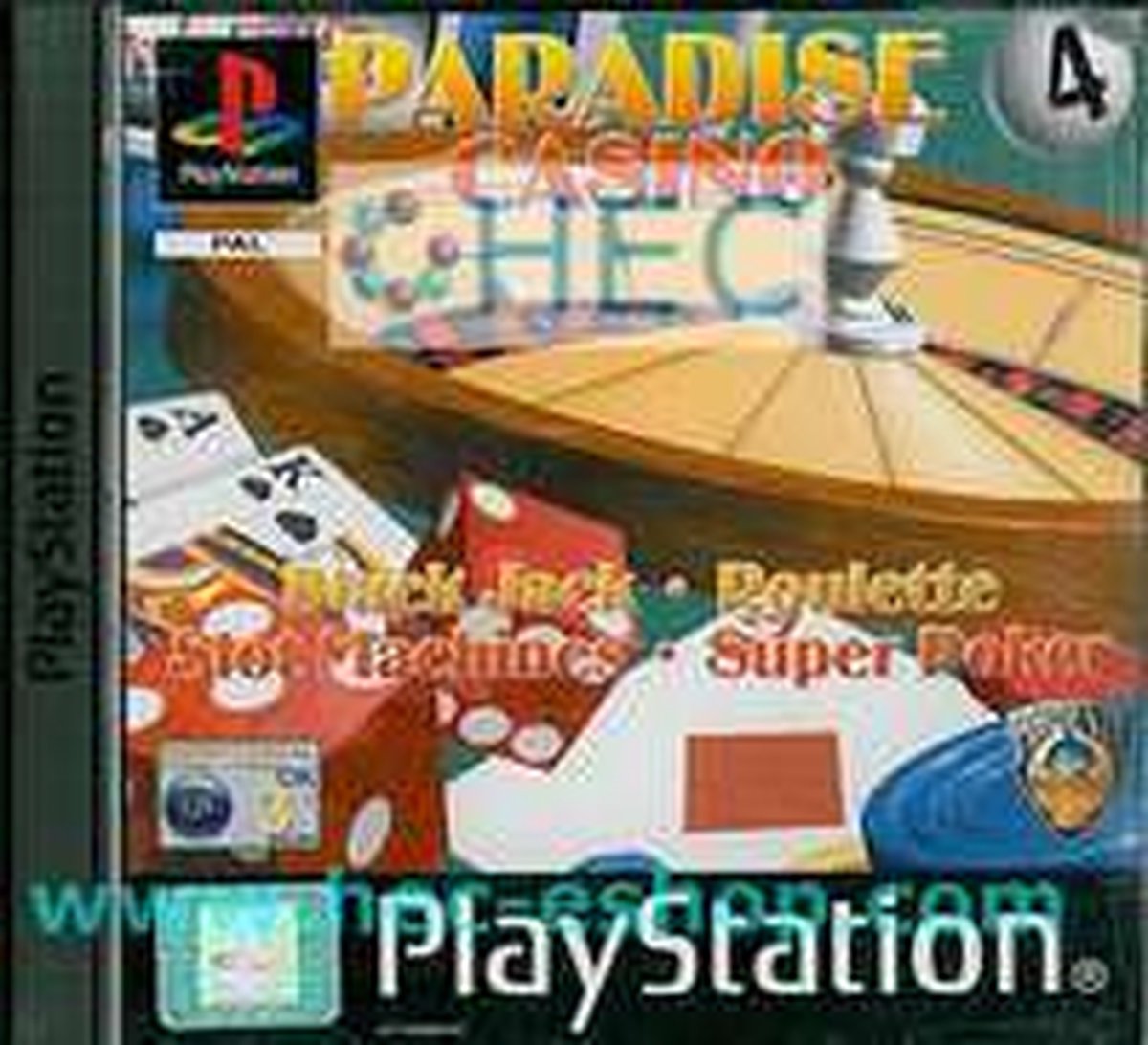 Jeu Paradise Casino Sur PlayStation 1 – Neuf Sous Blister (FR)