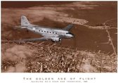 Margaret Bourke-White - Mainline DC-3 over San Francisco Kunstdruk 70x50cm