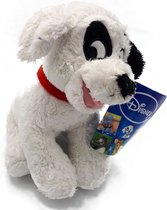 Disney 101 Dalmatiers - Hondje Lucky - Pluche Knuffel - 25 cm - Wit