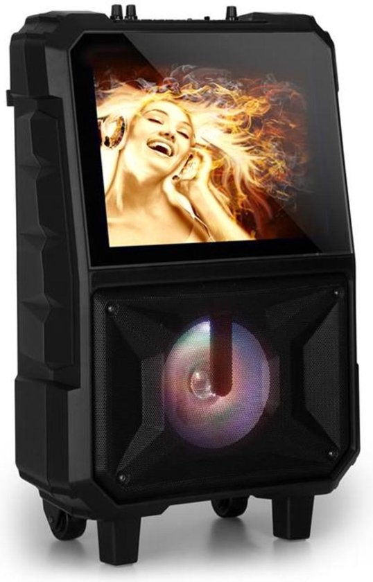 CenterStage 8 mobiele karaokeluidspreker 40W 14,1" display draadloze micro