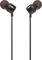 JBL T110 Zwart - In-Ear oordopjes