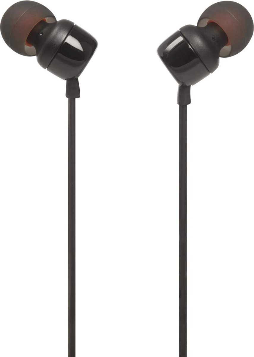 JBL T110 Zwart - In-Ear oordopjes - JBL