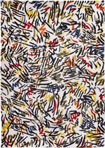 Louis de Poortere - 9144 Gallery Street Graph Vloerkleed - 170x240 cm - Rechthoekig - Laagpolig Tapijt - Modern - Meerkleurig
