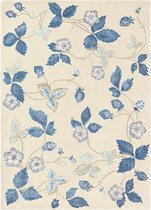 Wedgwood - Wild Strawberry Cream 38108 Vloerkleed - 170x240 cm - Rechthoekig - Laagpolig Tapijt - Klassiek - Beige, Blauw