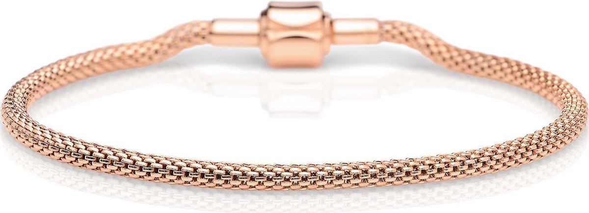 Bering Damen-Armband Edelstahl 17 Rosé 32012023