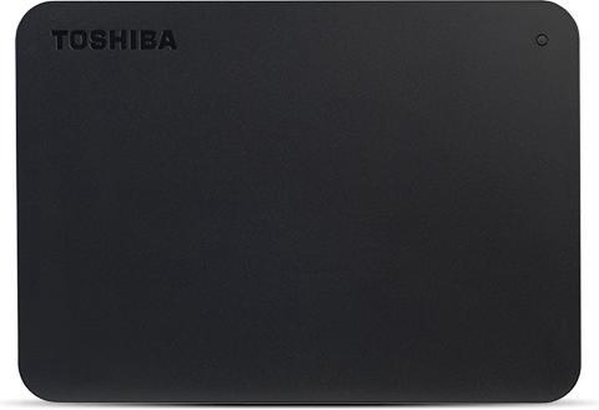 Toshiba Canvio Basics 2 TB Externe harde schijf (2.5 inch) USB-C Mat zwart HDTB420EKCAA - Toshiba