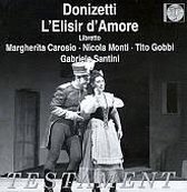 Donizetti: L'Elisir d'Amore / Santini, Carosio, Gobbi, et al
