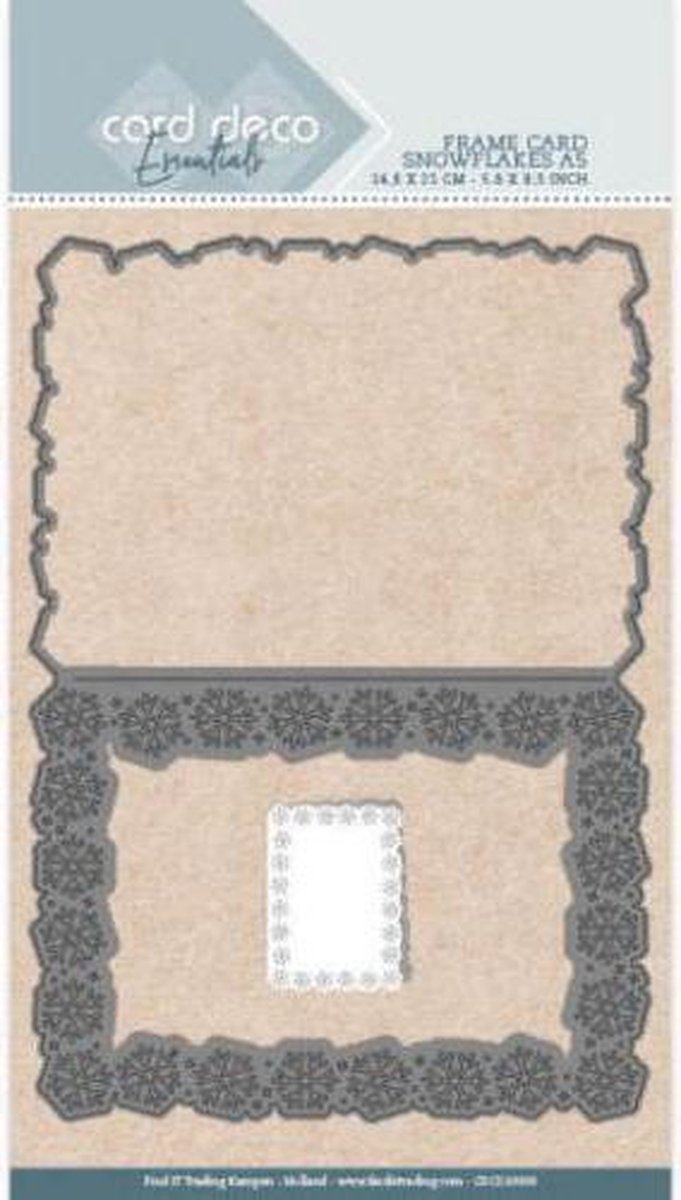A5 Snowflakes Cutting Dies by Card Deco Essentials