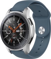 Garmin Vivoactive / Vivomove silicone band - leisteen - 22mm bandje - Horlogeband Armband Polsband
