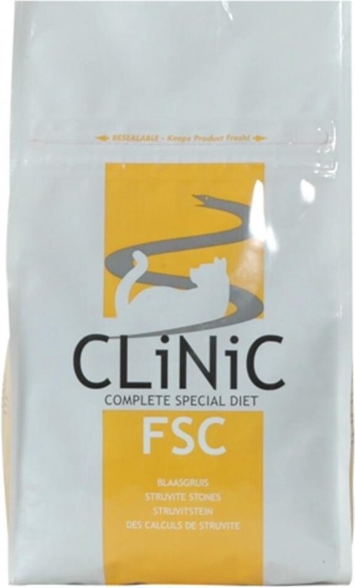 Clinic FSC Blaasgruis - Kattenvoer - 7.5 kg