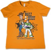 TOY STORY - Kinder T-Shirt Buzz & Woody (10 Jaar)