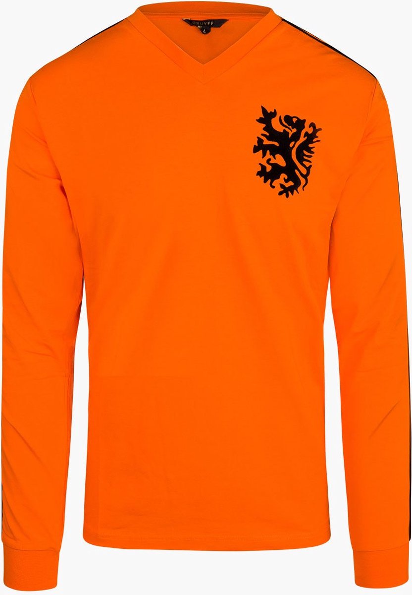 Cruyff World Cup 1974 Home LS Oranje T shirt Heren Bol cruyff-world-cup-1974-home-ls-oranje-t-shirt-heren-bol