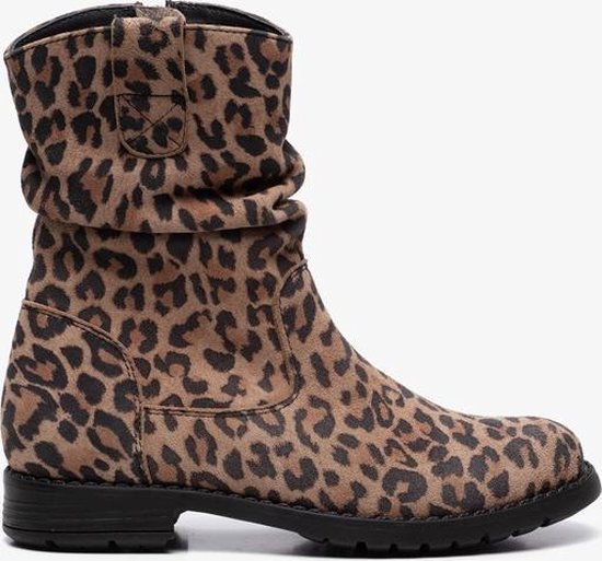 | Hush Puppies leren meisjes luipaard enkellaarsjes | Hush Puppies leren meisjes luipaard enkellaarsjes