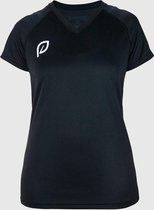 Zwart sportshirt dames – 100% gerecycled polyester S