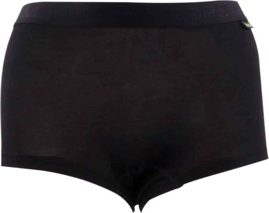Boru Bamboo - Ondergoed dames - Boxershot dames - Zwart - Maat XL