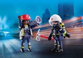 PLAYMOBIL DuoPack Pompiers secouristes - 70081
