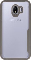 Wicked Narwal | Focus Transparant Hard Cases voor Samsung Samsung Galaxy J4 Grijs