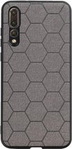 Wicked Narwal | Hexagon Hard Case voor Huawei P20 Pro Grijs