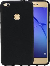 Wicked Narwal | Sand Look TPU Hoesje voor Huawei P8 Lite 2017 Zwart