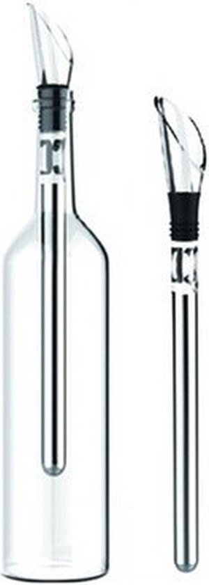 Magnani - Wijnkoeler Stick - Winechiller - Set van 2 - Met Schenktuit - RVS