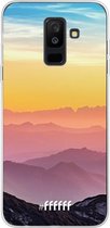Samsung Galaxy A6 Plus (2018) Hoesje Transparant TPU Case - Golden Hour #ffffff