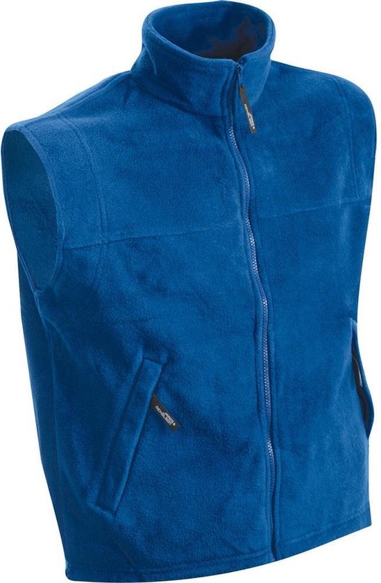 James and Nicholson Unisex Vlies Vest (Koningsblauw)