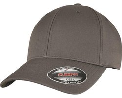 Urban Classics - Alpha Shape Flexfit pet - S/M - Grijs