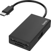 Hama USB-C-hub/kaartlezer, 3-poorts, USB-A, SD, microSD