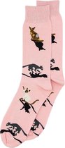 Alfredo Gonzales Sokken Cats Socks Roze Maat:L (46-48)