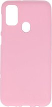 Wicked Narwal | Color TPU Hoesje voor Samsung Samsung Galaxy M31 Roze