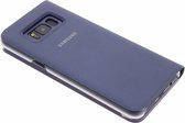 Samsung clear view standing cover - violet - voor Samsung G955 Galaxy S8 Plus
