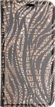 Design Softcase Booktype Samsung Galaxy A40 hoesje - Dieren print