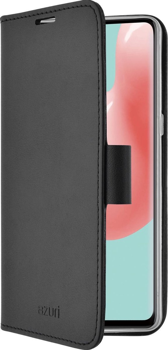 Azuri Samsung Galaxy A41 hoesje - Walletcase - Zwart
