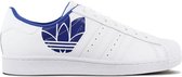 adidas Originals Superstar - Heren Sneakers sport casual schoenen Wit Blauw FY2826 - Maat EU 44 2/3 UK 10