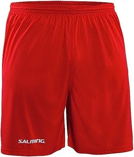 Salming Core Shorts - Rood / Wit - maat 140