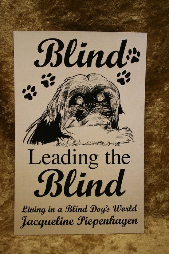 Blind Leading the Blind-Living in a Blind Dog's World - cover