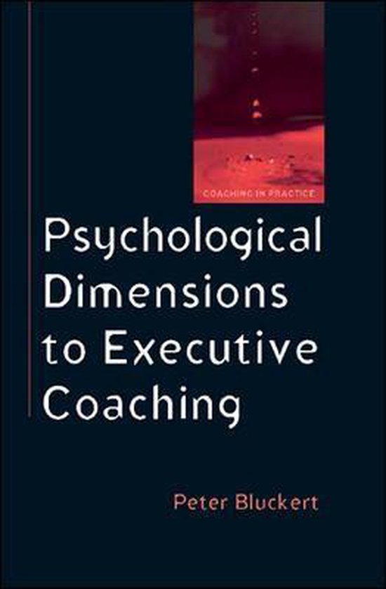 Psychological Dimensions Of Executive Coaching - cover