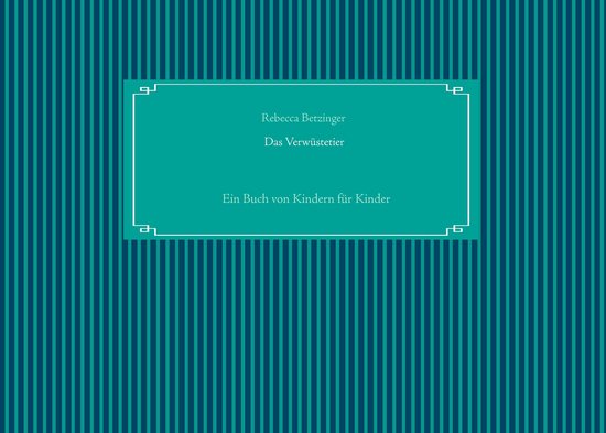 Das Verwüstetier - cover